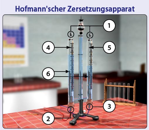 Hofmann'scher Zersetzungsapparat