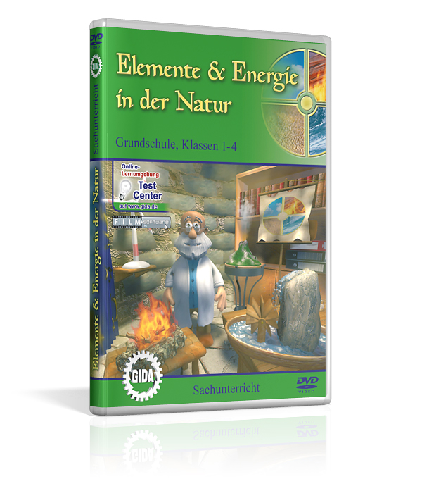 DVD-Cover des Films "Elemente & Energie in der Natur".