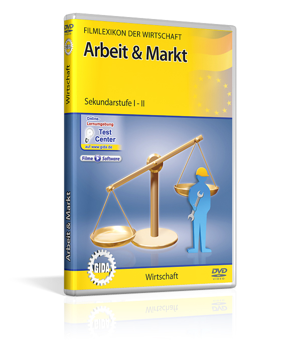 DVD-Cover des Films "Arbeit & Markt".