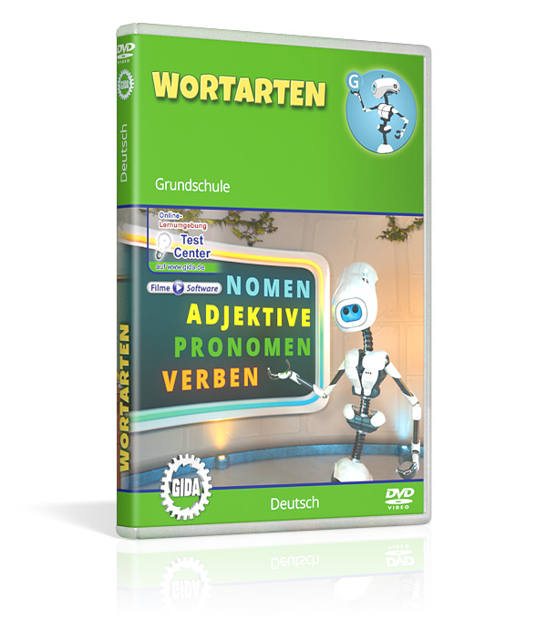 DVD-Cover des Films "Wortarten".