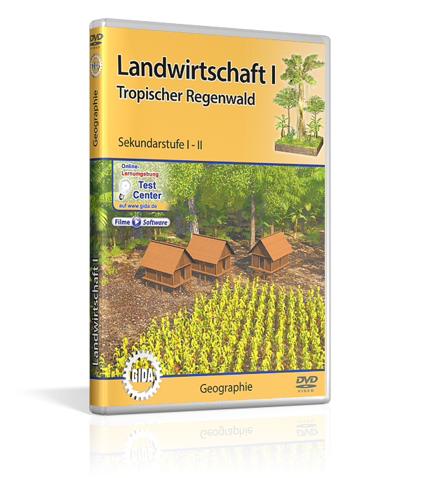 DVD-Cover des Films "Landwirtschaft I – Tropischer Regenwald".