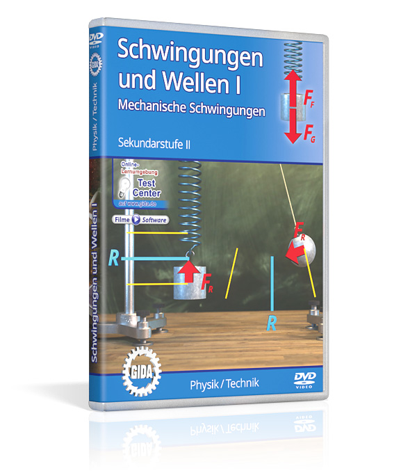 DVD-Cover des Films "Schwingungen und Wellen I - Mechanische Schwingungen".