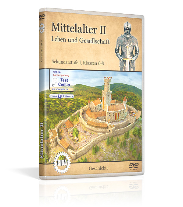 DVD-Cover des Films "Mittelalter II – Leben und Gesellschaft".