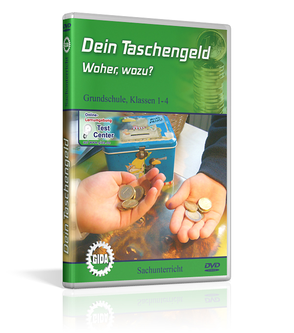 DVD-Cover des Films "Dein Taschengeld – woher, wozu?".