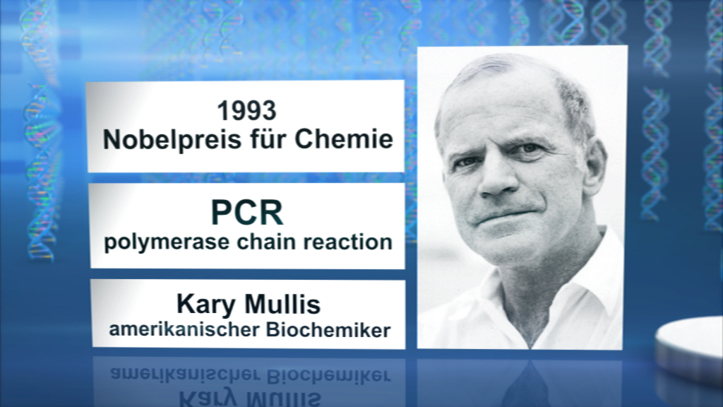 Kary Mullis, amerikanischer Biochemiker, erhielt 1993 den Nobelpreis für Chemie für die Entwicklung der PCR-Technik.