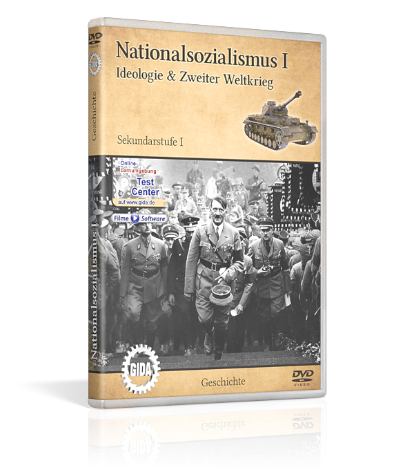 DVD-Cover des Films "Nationalsozialismus I – Ideologie & Zweiter Weltkrieg".