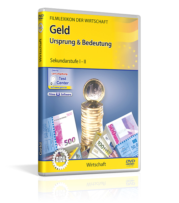 DVD-Cover des Films "Geld – Ursprung & Bedeutung".