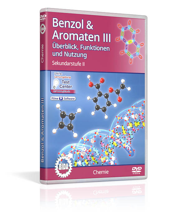 DVD-Cover des Films "Benzol & Aromaten III – Überblick, Funktionen und Nutzung".