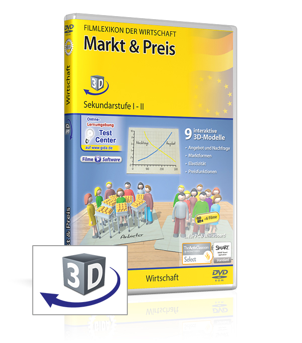 DVD-Cover der Software "Markt & Preis".