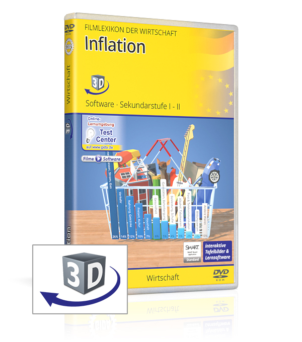 DVD-Cover der Software "Inflation".