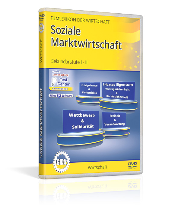 DVD-Cover des Films "Soziale Marktwirtschaft".