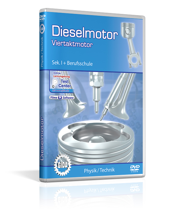 DVD-Cover des Films "Dieselmotor – Viertaktmotor".