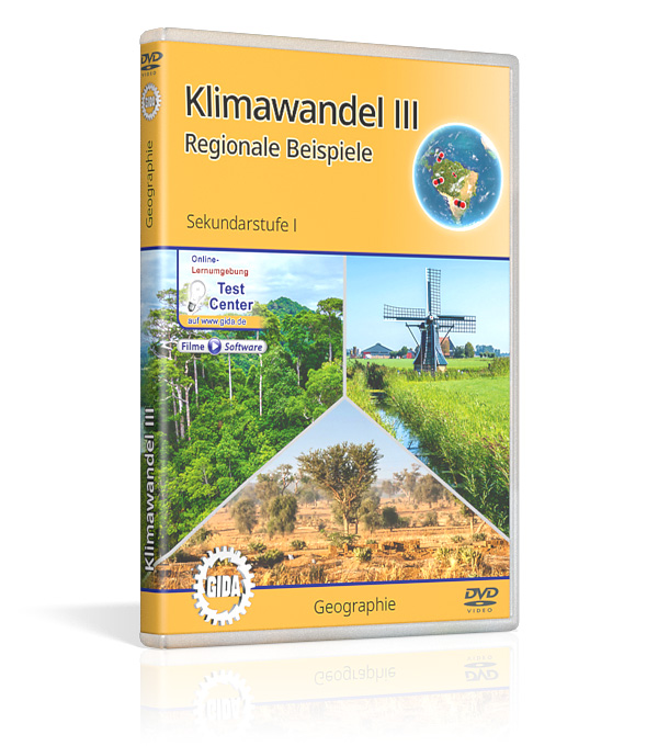 DVD-Cover des Films "Klimawandel III – Regionale Beispiele".