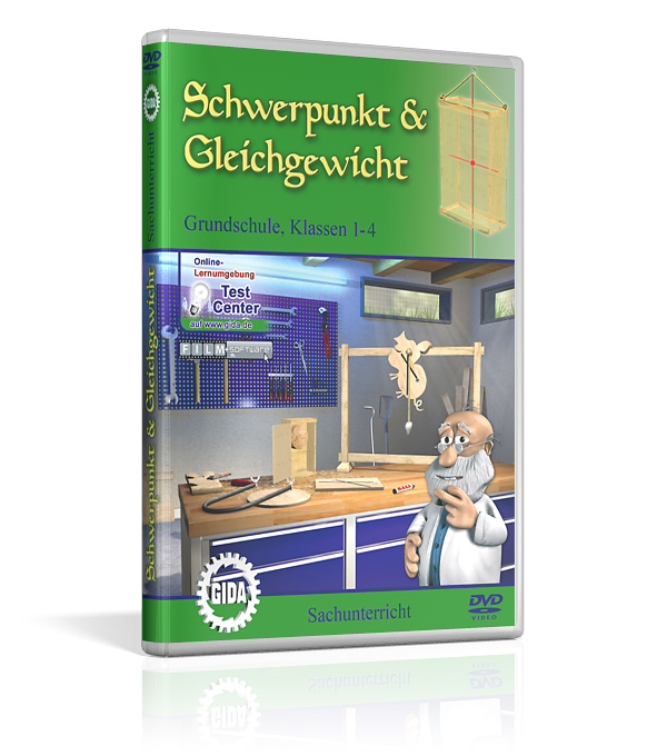 DVD-Cover des Films "Schwerpunkt & Gleichgewicht".
