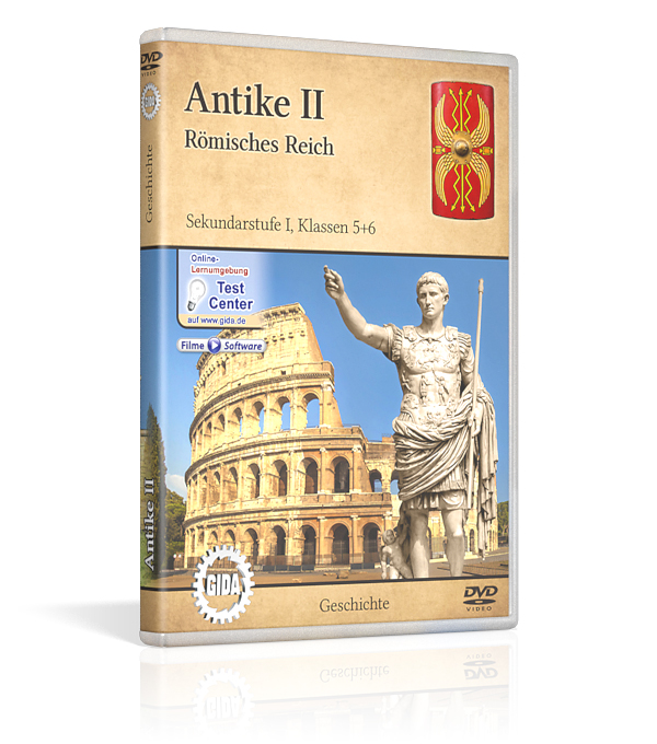 DVD-Cover des Films "Antike II – Römisches Reich".