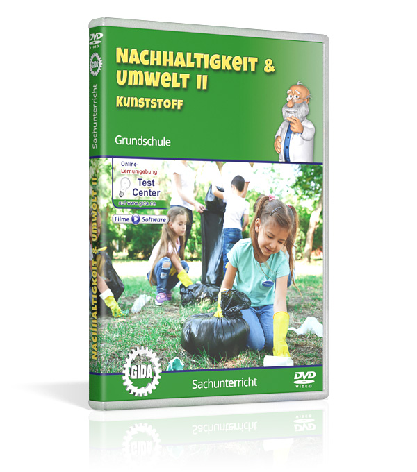 DVD-Cover des Films "Nachhaltigkeit & Umwelt II – Kunststoff".