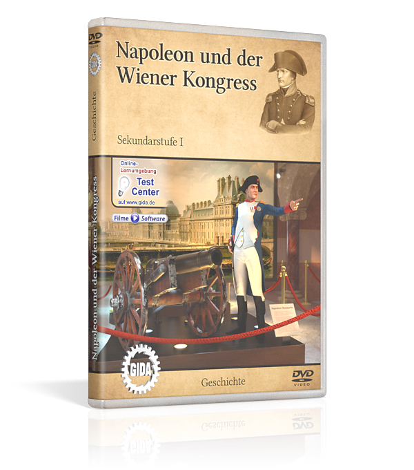 DVD-Cover des Films "Napoleon und der Wiener Kongress".