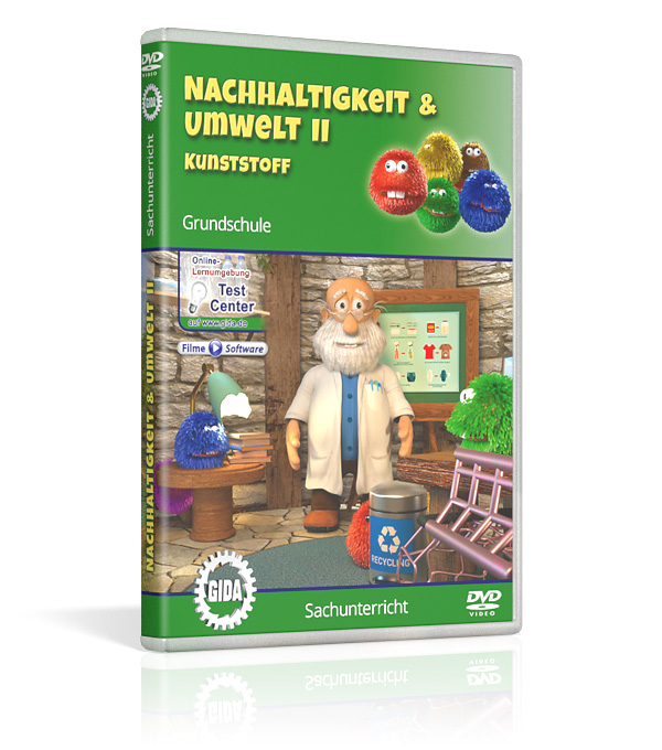 DVD-Cover des Films "Nachhaltigkeit & Umwelt II – Kunststoff".