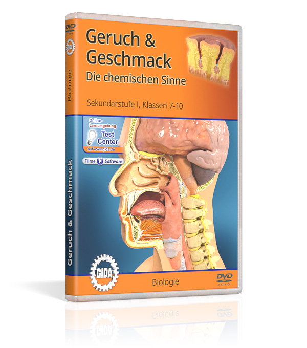 DVD-Cover des Films "Geruch & Geschmack – Die chemischen Sinne".