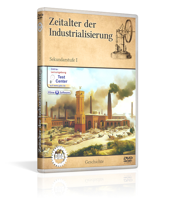 DVD-Cover des Films "Zeitalter der Industrialisierung".