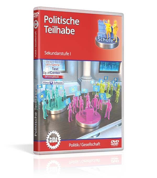 DVD-Cover des Films "Politische Teilhabe".