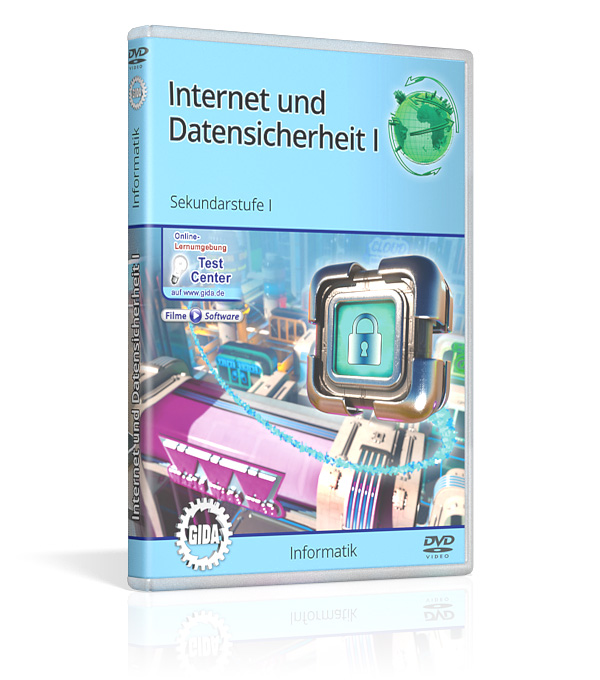DVD-Cover des Films "Internet und Datensicherheit I".