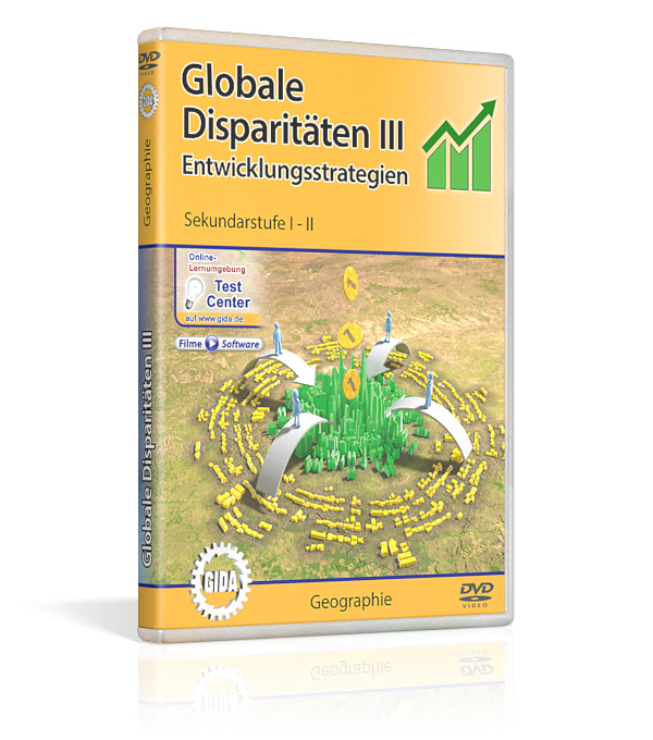 DVD-Cover des Films "Globale Disparitäten III – Entwicklungsstrategien".