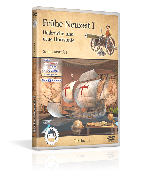 DVD-Cover des Films "Frühe Neuzeit I – Umbrüche und neue Horizonte".