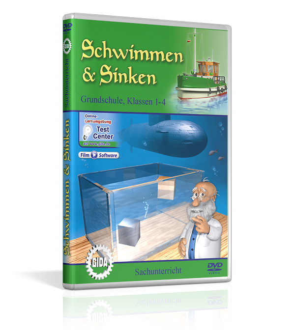 DVD-Cover des Films "Schwimmen & Sinken".