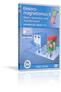 Elektromagnetismus II - Motor, Generator und Transformator - Schulfilm (DVD)